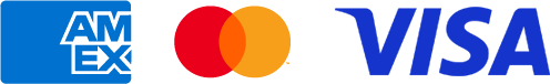 American Express, Mastercard, Visa